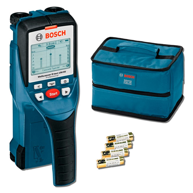 Комплектация Bosch D TECT 150