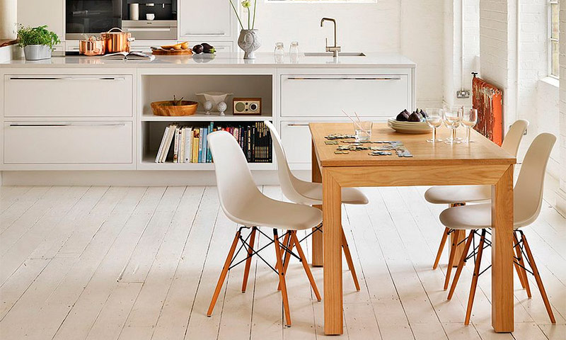 Dizajn kuhinje u skandinavskom stilu, dizajn, fotografija