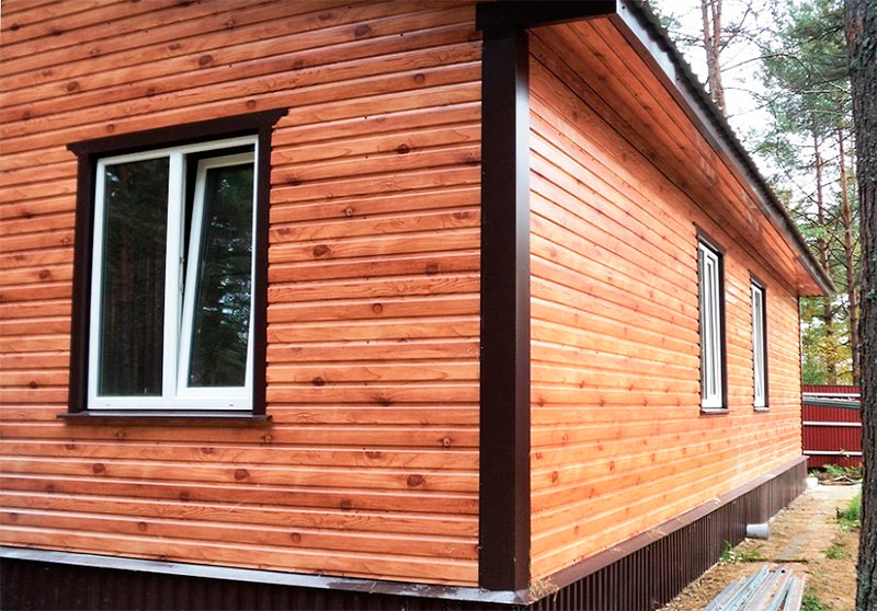 Отделка фасада деревянного дома | Статьи компании Русские Просторы