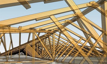 Стропильная система двухскатной крыши и ее устройство