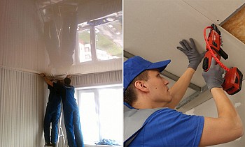 Какой потолок лучше натяжной или подвесной - практические советы