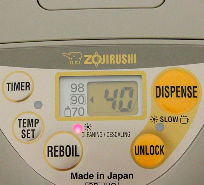 Кнопки управления Zojirushi CD JUQ30